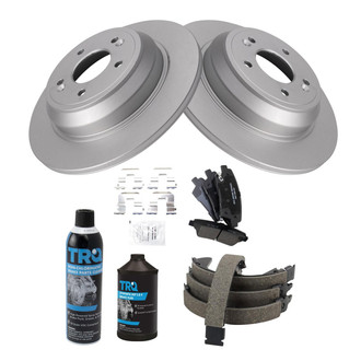TRQ® - Performance Ceramic Rear Brake Kit