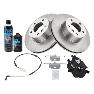 TRQ® - Performance Semi-Metallic Front Brake Kit
