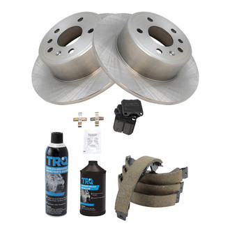 TRQ® - Performance Ceramic Rear Brake Kit