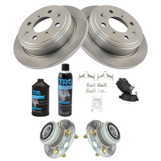 TRQ® - Performance Semi-Metallic Rear Brake Kit