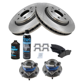 TRQ® - Performance Semi-Metallic Brake Kit