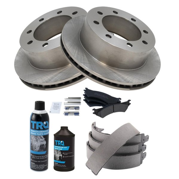 TRQ® - Performance Semi-Metallic Rear Brake Kit