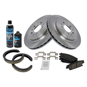 TRQ® - Performance Ceramic Rear Brake Kit