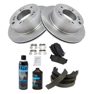 TRQ® - Performance Ceramic Rear Brake Kit
