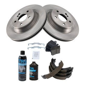TRQ® - Performance Ceramic Rear Brake Kit
