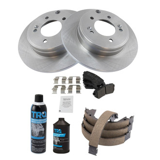 TRQ® - Performance Semi-Metallic Rear Brake Kit