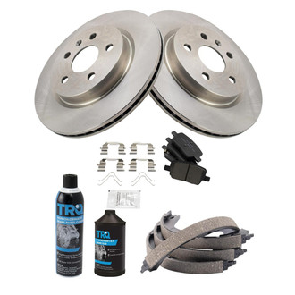 TRQ® - Performance Ceramic Rear Brake Kit