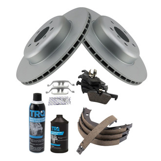 TRQ® - Rear Disc Brake Kit with Ceramic Pads