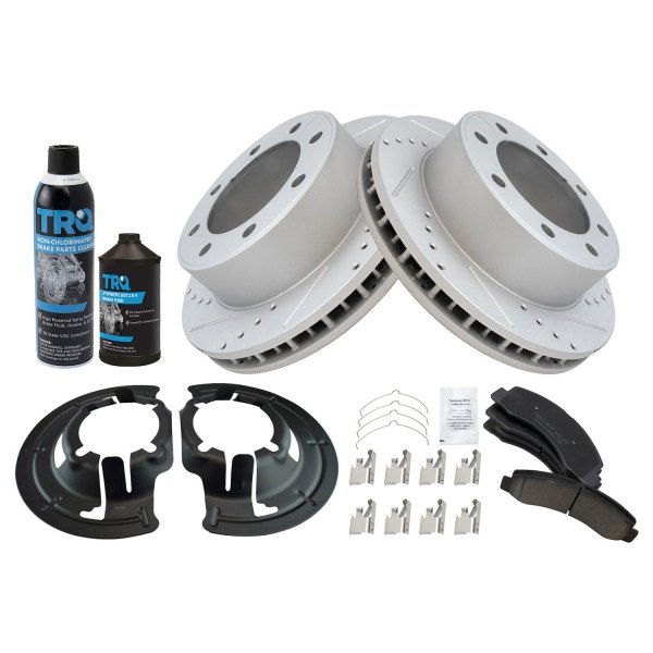 TRQ® - Front Disc Brake Kit with Ceramic Pads