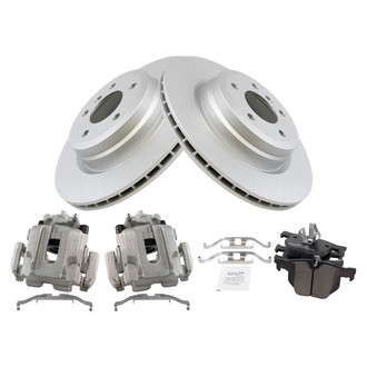 TRQ® - Disc Brake Kit with Semi-Metallic Pads and Calipers
