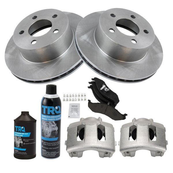 TRQ® - Front Disc Brake Kit with Ceramic Pads and Calipers