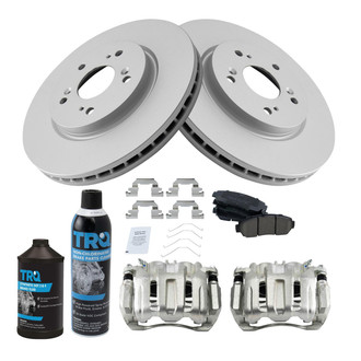 TRQ® - Front Disc Brake Kit with Ceramic Pads and Calipers