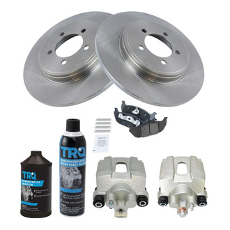 TRQ® - Disc Brake Kit with Ceramic Pads and Calipers