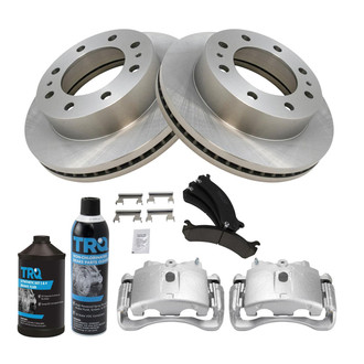 TRQ® - Disc Brake Kit with Ceramic Pads and Calipers