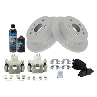 TRQ® - Rear Disc Brake Kit with Ceramic Pads and Calipers