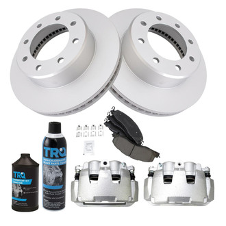 TRQ® - Front Disc Brake Kit with Ceramic Pads and Calipers