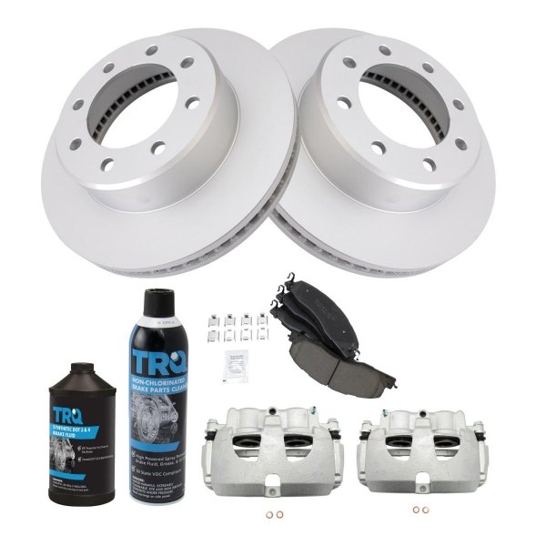 TRQ® - Front Disc Brake Kit with Ceramic Pads and Calipers