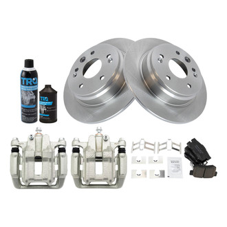 TRQ® - Rear Disc Brake Kit with Ceramic Pads and Calipers