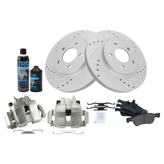 TRQ® - Performance Ceramic Brake Kit with Calipers