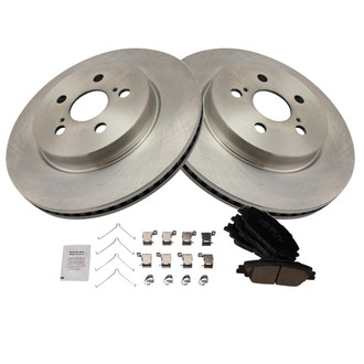 TRQ® - Front Disc Brake Kit with Ceramic Pads