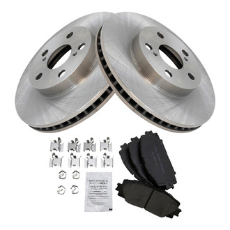 TRQ® - Front Disc Brake Kit with Ceramic Pads