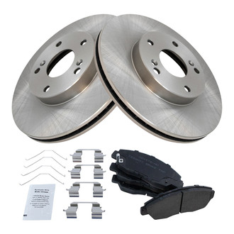 TRQ® - Front Disc Brake Kit with Ceramic Pads