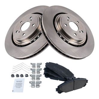 TRQ® - Disc Brake Kit with Ceramic Pads