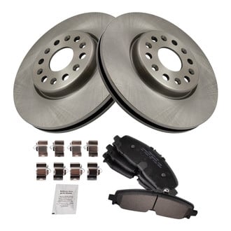 TRQ® - Disc Brake Kit with Ceramic Pads