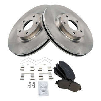 TRQ® - Front Disc Brake Kit with Ceramic Pads