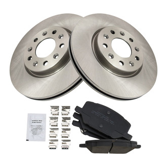 TRQ® - Front Disc Brake Kit with Ceramic Pads
