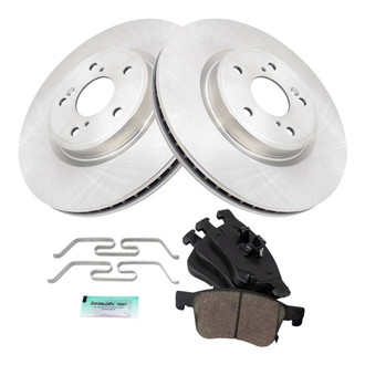 TRQ® - Front Disc Brake Kit with Ceramic Pads