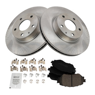 TRQ® - Front Disc Brake Kit with Ceramic Pads