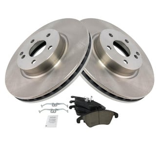 TRQ® - Front Disc Brake Kit with Ceramic Pads