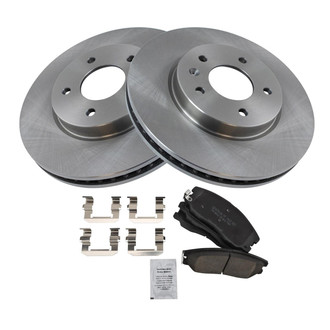TRQ® - Front Disc Brake Kit with Ceramic Pads