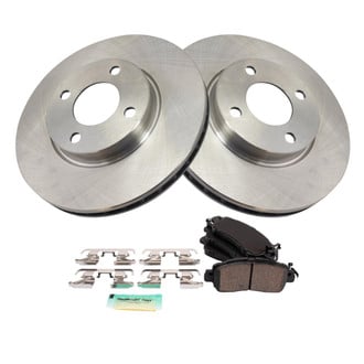 TRQ® - Front Disc Brake Kit with Ceramic Pads