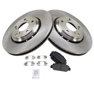 TRQ® - Front Disc Brake Kit with Ceramic Pads