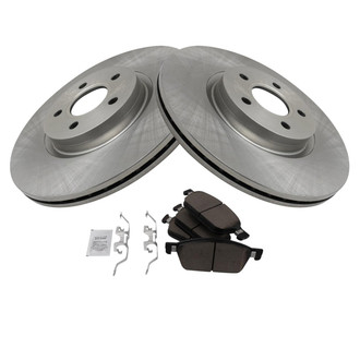 TRQ® - Front Disc Brake Kit with Ceramic Pads