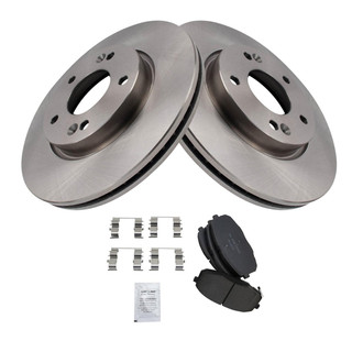 TRQ® - Front Disc Brake Kit with Ceramic Pads