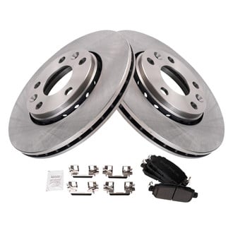TRQ® - Front Disc Brake Kit with Ceramic Pads