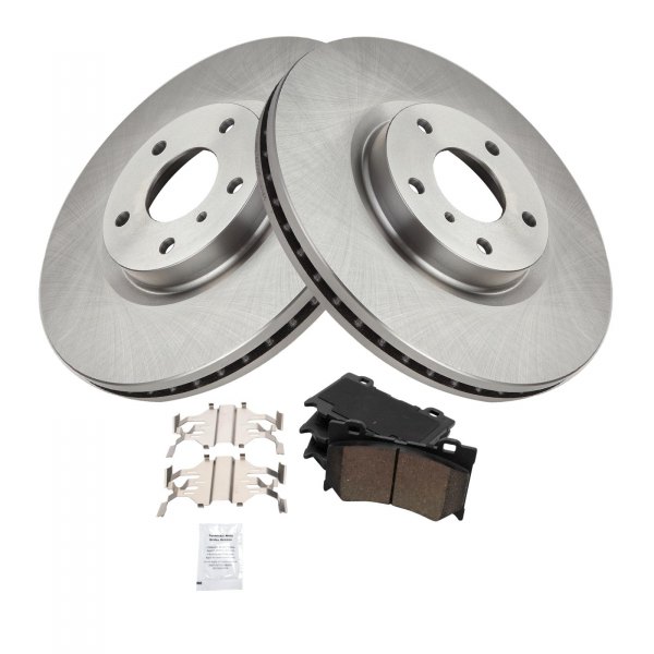 TRQ® - Front Disc Brake Kit with Ceramic Pads