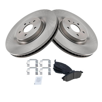 TRQ® - Front Disc Brake Kit with Ceramic Pads
