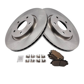 TRQ® - Front Disc Brake Kit with Ceramic Pads