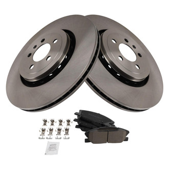 TRQ® - Front Disc Brake Kit with Ceramic Pads