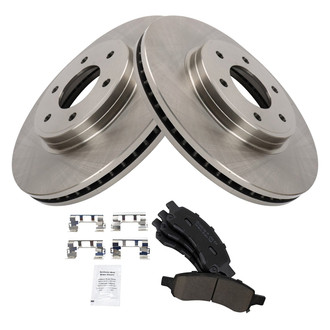 TRQ® - Front Disc Brake Kit with Ceramic Pads