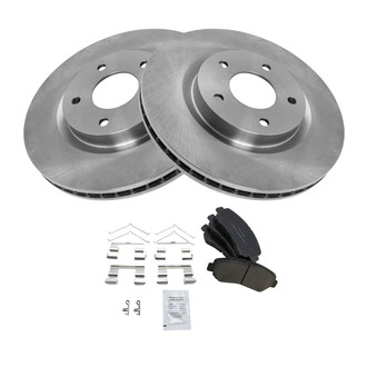 TRQ® - Front Disc Brake Kit with Ceramic Pads