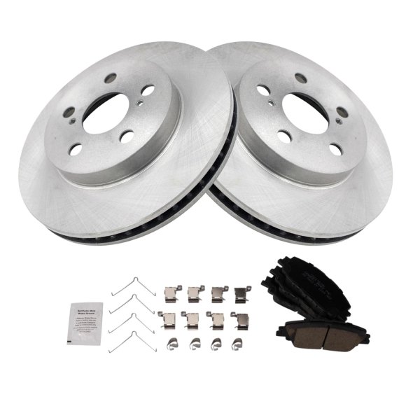 TRQ® - Front Disc Brake Kit with Ceramic Pads