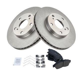 TRQ® - Front Disc Brake Kit with Ceramic Pads