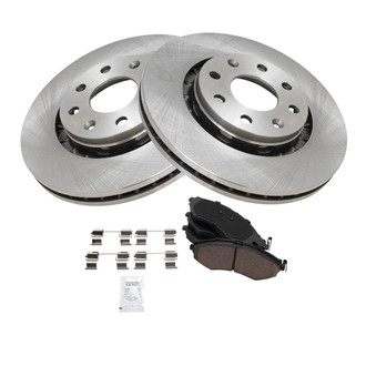 TRQ® - Front Disc Brake Kit with Ceramic Pads