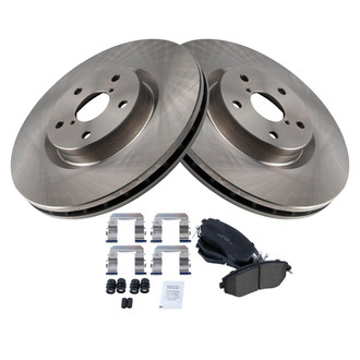 TRQ® - Front Disc Brake Kit with Ceramic Pads