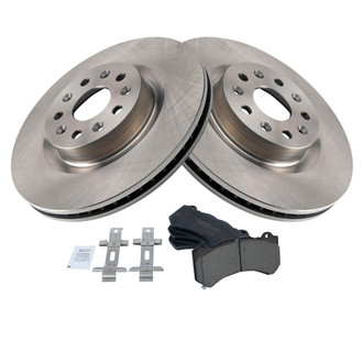 TRQ® - Front Disc Brake Kit with Ceramic Pads
